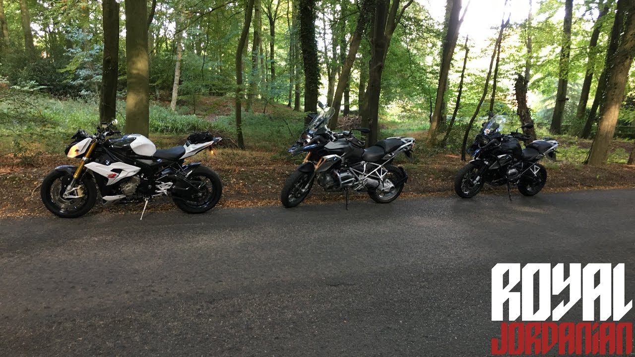 ktm superduke 1290 r price BMW S1000Rs ride with friends on BMW R1200GS’s