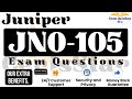 Juniper JN0 105 Exam Questions Junos Associate JNCIA Junos Exam