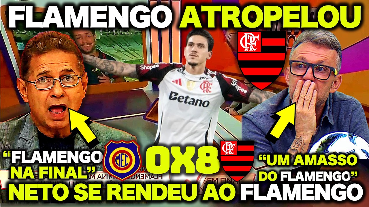 NETO RASGA ELOGIOS ao FLAMENGO ! 