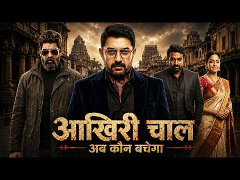 आखिरी चाल अब कौन बचेगा || Vijay Sethupathi | Arvind Swamy | Jyothika | Hindi Dubbed Movies 2026