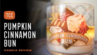 Pumpkin Cinnamon Bun Candle Review – Bath & Body Works
