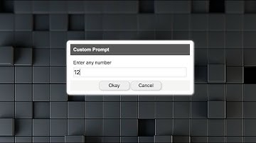 Custom Prompt Dialog in JS - Part 2/2 | JavaScript Tutorials | Web Development Tutorials