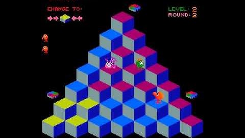 Mello Yello Q*bert (Arcade / MAME) - Vizzed.com GamePlay
