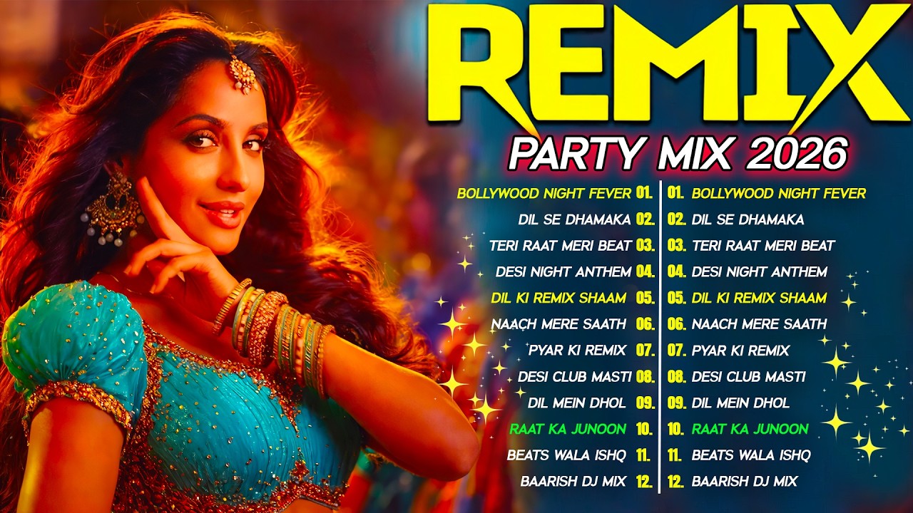Bollywood Party Mix 2026 🔥 Nonstop Hindi DJ Mashup | Best Dance Songs 2026 Remixed