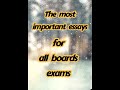 2nd year english important essays||The meance of drugs among youth||Information technology