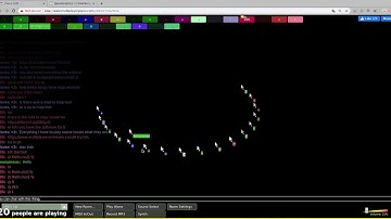 MultiplayerPiano 3D Projection bot (with cursors)