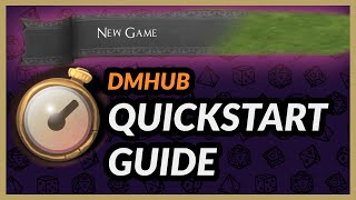NEW? START HERE! - Getting started in DMHub!