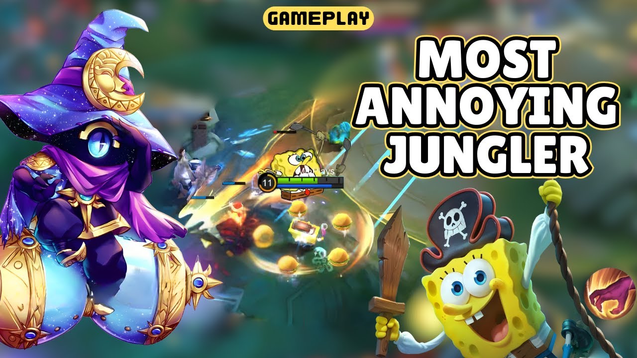 Most Annoying Jungler, Cyclops - SpongeBob [Mobile Legends]