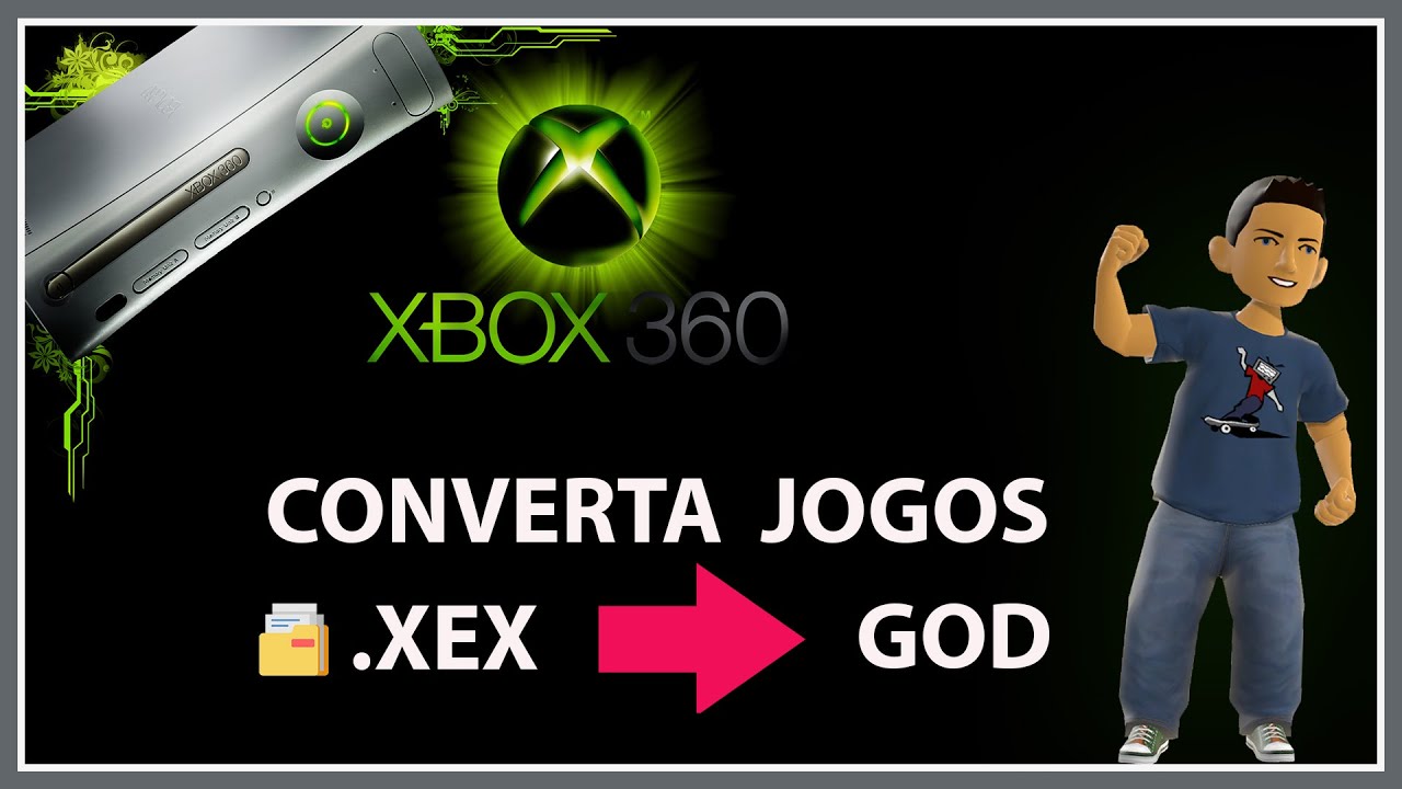 COMO CONVERTER JOGOS DE 360 DE ISO PARA RGH/JTAG (ISO PARA GOD) E