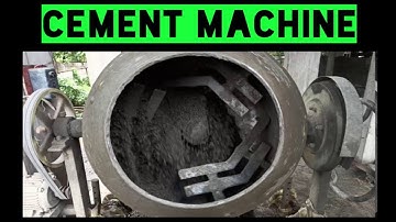 Concrete mixer machine | cement mixer machine electric machine #cementmachine #concretemixer