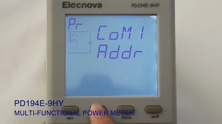 PD194E-9HY Multi-functional Power Meter use guide ELECNOVA/SFERE ELECTRIC