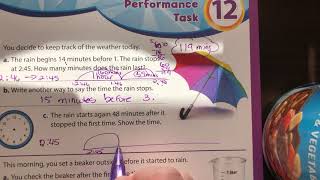3rd Grade - Chapter 12 Performance Task