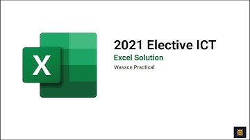 2021 WASSCE Elective ICT Practical Spreadsheet Solution