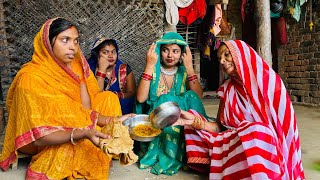 देखिये गांव के बियाह में पूड़ी-बुनिया के लिए ,पड़ोसी औरतों का झगड़ा।|Gawar Bhauji Priti Singh Comedy