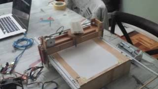 Arduino pen plotter demo1