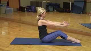 Pilates Obliques Roll Back