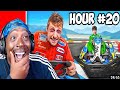 Reaction To I SURVIVED A 24 HOUR YOUTUBER RACE