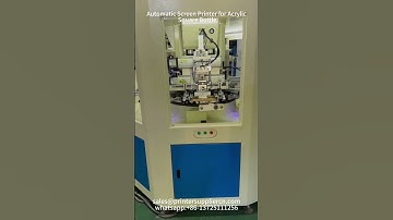 Automatic Screen Printer for Acrylic Square Bottle, Automatic Liquor Bottle Silk Screen Printer