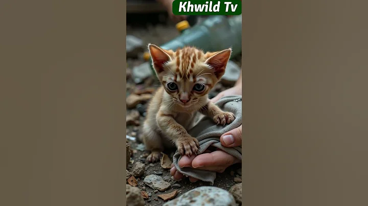 Watch the video about Kitten Found in Dump Emotional Rescue #shortvideo #short