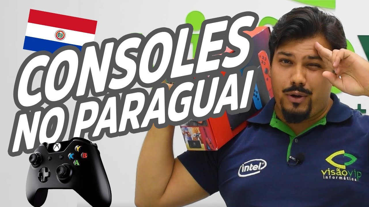 Consoles no Paraguai? Conheça a variedade e modelos na Visãovip Informática  