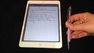 Penultimate from Evernote - Pen Based Notes for your iPad