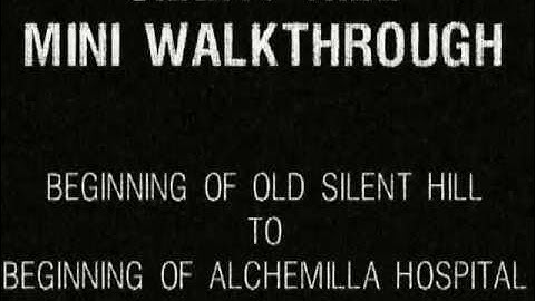 FNV: Silent Hill Mod Official (Old SH - Alchemilla Start) Walkthrough