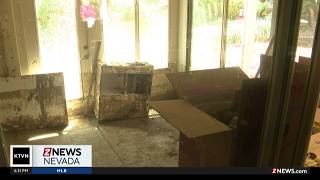 Clean-up continues after flash flooding and mudslides in Hidden Valley