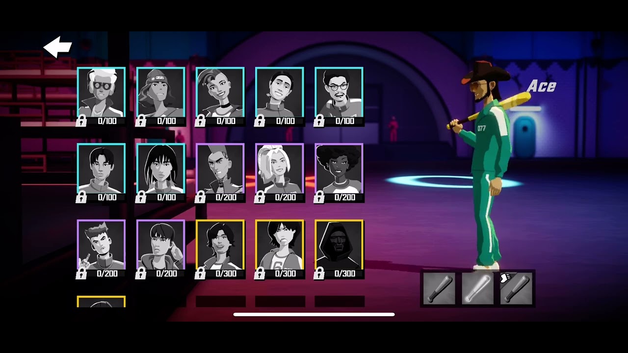 ALL THE SQUID GAMES UNLEASHED CHARACTERS