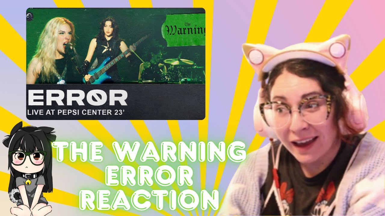 The Warning - Error (Live from Pepsi Center CDMX) REACTION