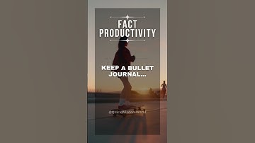 Boost Your Productivity: Unleash the Power of Bullet Journaling! 📔✍️ #ProductivityBoost #short