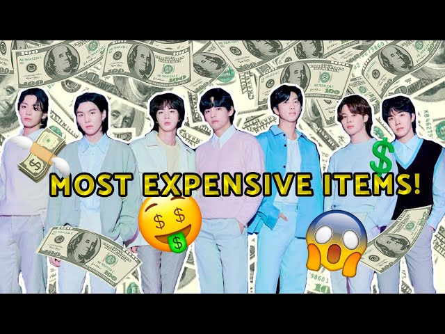 The most expensive things owned by BTS members, from luxe
