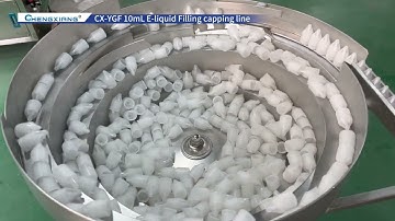 CX-YGF 10mL E liquid Filling capping line