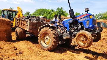 Eicher 551 Range power plus tractor with fully loaded trolley | John Deere tractor power | CFV