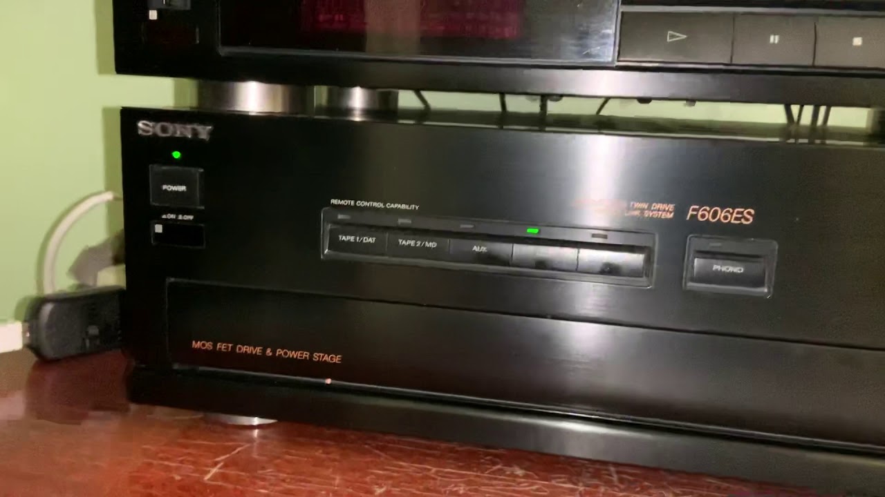 Sony ta-f606es vs S-90B S-30B