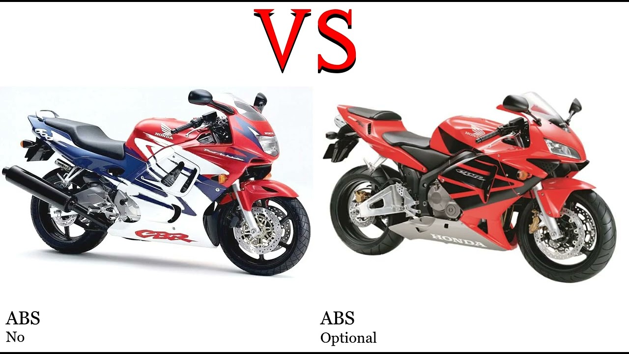 Honda CBR 600 F PC35 vs Honda CBR 600 RR PC37 Test specification