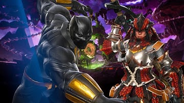 Marvel vs Capcom Infinite: Black Panther and Monster Hunter arcade playthrough