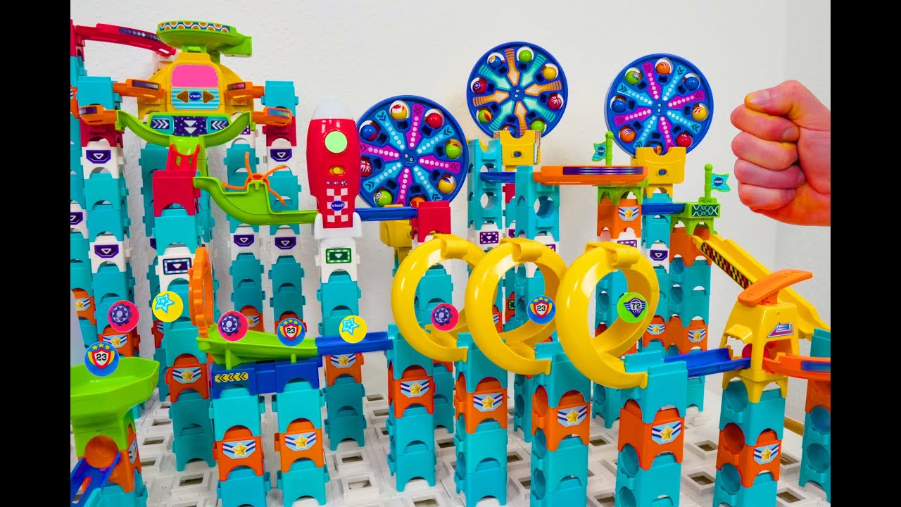 Vtech Marble Run Rolling Action | Marble Run Race ASMR - YouTube