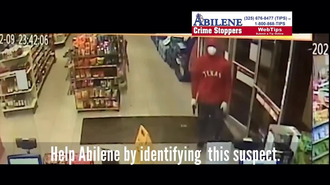 WATCH: Abilene Crime Stoppers search for robbery suspect - YouTube
