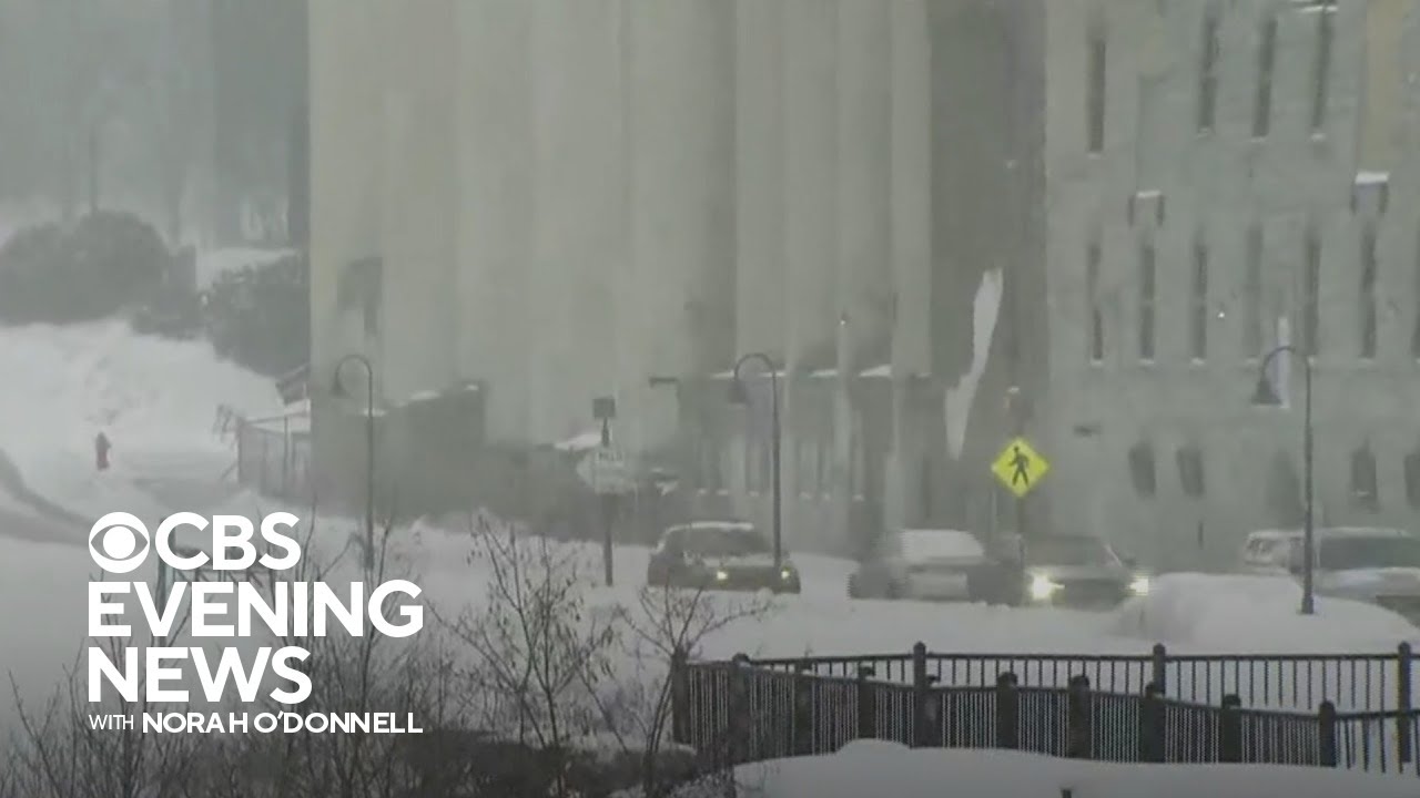 Major winter storm brings snow, ice and bitter cold - YouTube