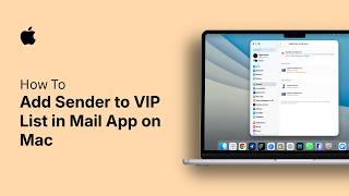How to Add Sender to VIP List in Mail App on Mac