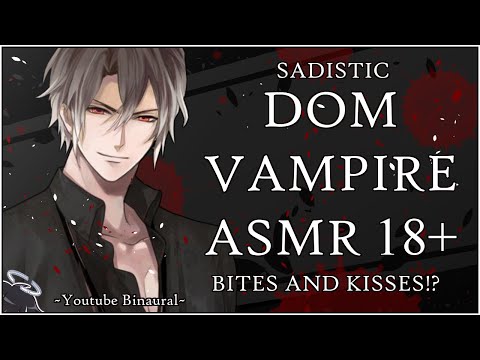 [DOM VAMPIRE ASMR] Vampire x Listener. Sadistic Kisses, Delicate Bites!?[Spicy]