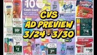CVS AD PREVIEW 3/24 - 3/30 |. MONEYMAKER TOOTHPASTE, CHEAP HAIR CARE & CASH CARD!