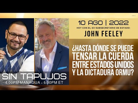 CAFE CON VOZ | Luis Galeano con John Feeley | 10-Agosto-2022