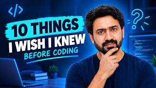 10 Things I Wish I Knew Before Learning to Code 💻 | Coding for Beginners #Coding #Programming Update