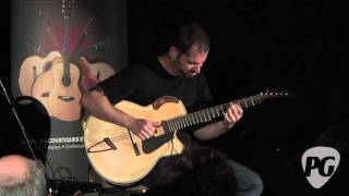 Montreal Guitar Show '10 - Ken Parker Guitars played by Charlie Hunter