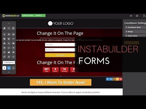 8. Instabuilder 2.0 - Forms