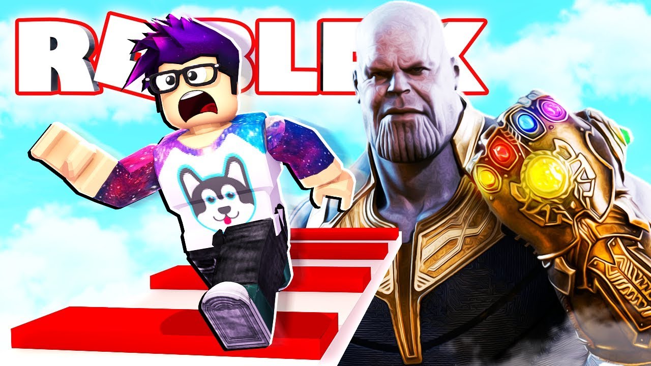 Roblox Escaping Thanos Avengers Endgame Obby Youtube - roblox tracing alex can you escape alex obby kia pham