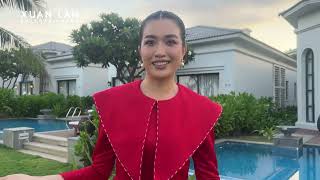 Á Hậu Lệ Hằng phấn khích khi được diễn tại Destination Runway Fashion Week 2023