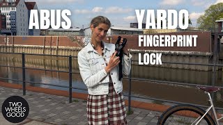 How cool: YARDO fingerprint lock by ABUS