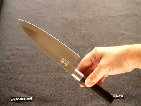 Wasabi Black 6 Deba Knife Kai